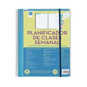 FINOCAM PLANIFICADOR  DE CLASES SEMANAL. LA ORGANIZACION COMPLETA PARA LOS/LAS DOCENTES DE HOY