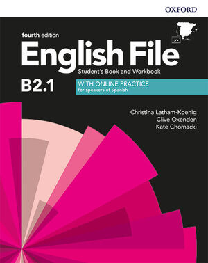 020 ENGLISH FILE 4TH EDITION B2.1. STUDENT'S BOOK AND WORKBOOK WITH KEY PACK