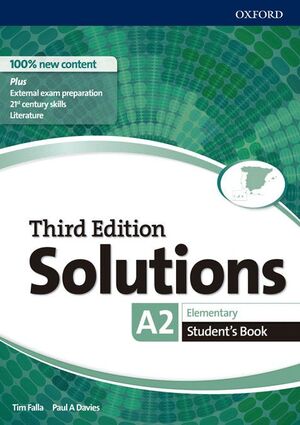 018 SOLUTIONS 3RD EDITION ELEMENTARY STUDENT'S BOOK