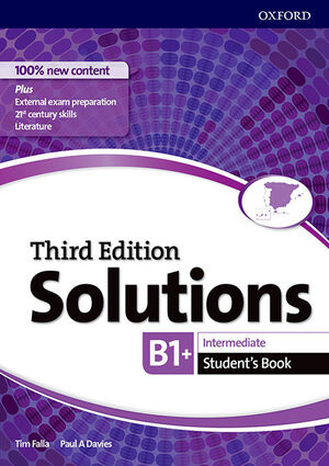 021 SOLUTIONS 3RD EDITION INTERMEDIATE STUDENT'S BOOK