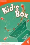 009 KID'S BOX 4. TEACHER`S BOOK