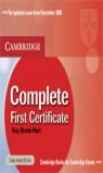 CD COMPLETE FIRST CERTIFICATE -CLASS AUDIO CD