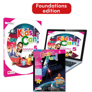 023 5EP WB KIDS CAN! FOUNDATIONS  ACTIVITY BOOK, EXTRAFUN & PUPIL'S APP: CO