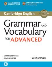 GRAMMAR AND VOCABULARY FOR ADVANCED WITH ANSWERS