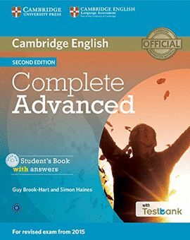 015 COMPLETE ADVANCED STUDENT'S BOOK WITH TESTBANK