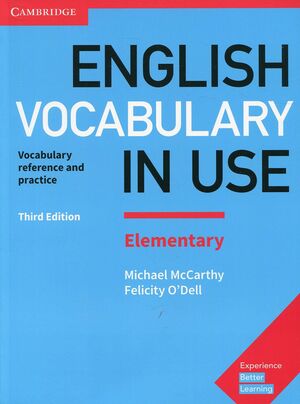017 ENGLISH VOCABULARY IN USE ELEMENTARY THIRD EDITION WITH ANSWERS