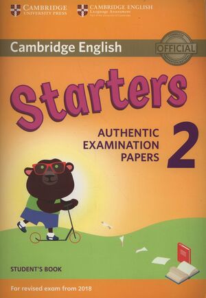 018 SB STARTERS 2 AUTHENTIC EXAMINATION PAPERS