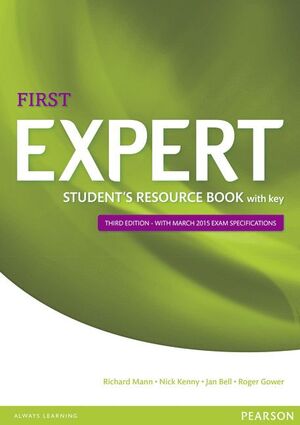 016 FIRST EXPERT STUDENT´S RESOURCE BOOK WITH KEY