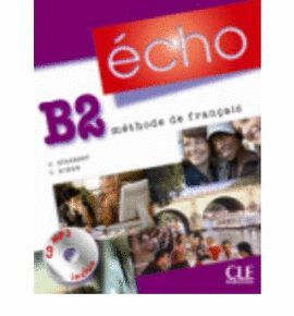 011 ECHO B2 LIBRO ALUMNO+PORTFOLIO+CD/MP3 METHODE FRANCAIS