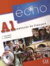 011 ECHO A1 LIBRO ALUMNO+PORTFOLIO+DVDROM METHODE FRANCAIS