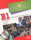 011 ECHO B1.2 LIBRO ALUMNO+PORTFOLIO+CD/MP3 METHODE FRANCAIS