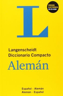 015 DICCIONARIO COMPACTO ALEMAN VERSION ELECTRONICA EN CD ROM