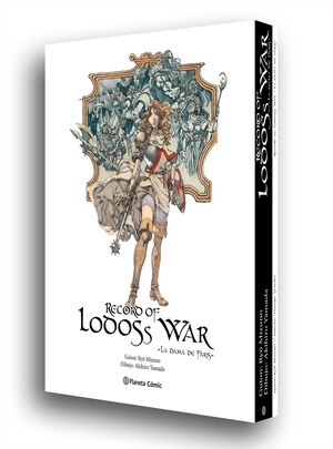 ESTUCHE 2VOLS RECORD OF LODOSS WAR. LA DAMA DE FARIS INTEGRAL