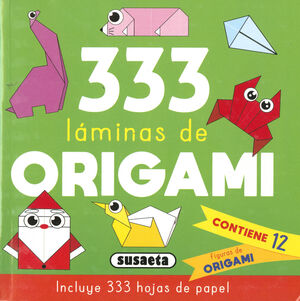 333 LAMINAS DE ORIGAMI VERDE REF.3633-02