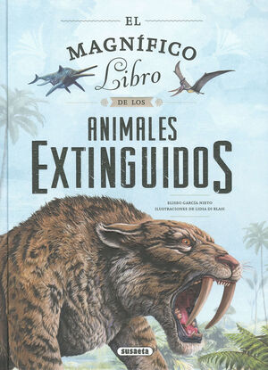 MAGNIFICO LIBRO ANIMALES EXTINGUIDOS REF.2114-03