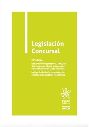 020 LEGISLACION CONCURSAL