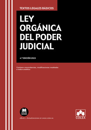 022 LEY ORGÁNICA DEL PODER JUDICIAL