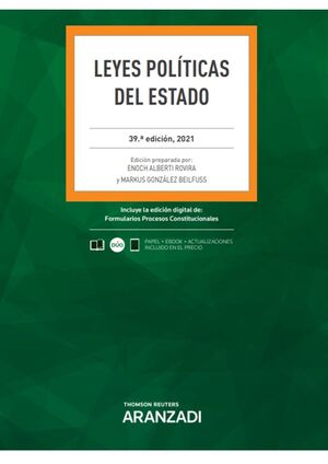021 LEYES POLÍTICAS DEL ESTADO (PAPEL + E-BOOK)