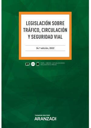 022 LEGISLACIÓN SOBRE TRÁFICO, CIRCULACIÓN Y SEGURIDAD VIAL (PAPEL +