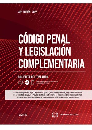 022 CÓDIGO PENAL Y LEGISLACION COMPLEMENTARIA ( DUO)