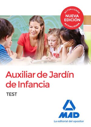 017 TEST AUXILIAR DE JARDÍN DE INFANCIA