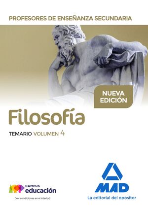 017 T4 FILOSOFIA PROFESORES DE ENSEÑANZA SECUNDARIA