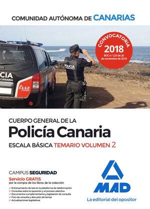 018 T2 POLICÍA CANARIA ESCALA BÁSICA