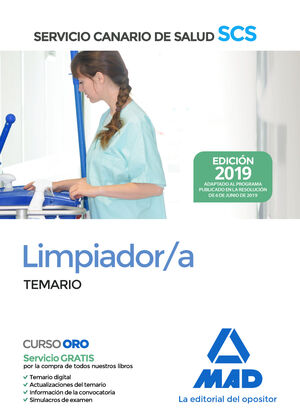 019 LIMPIADOR / A SERVICIO CANARIO SALUD