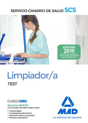 019 TEST LIMPIADOR / A SERVICIO CANARIO SALUD