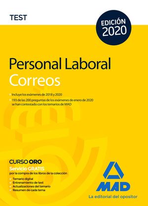 020 TEST CORREOS PERSONAL LABORAL