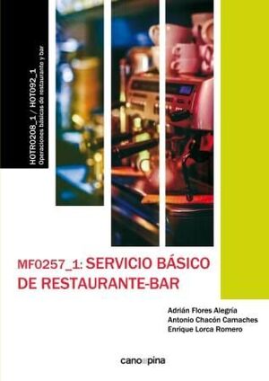 MF0257 SERVICIO BÁSICO DE RESTAURANTE-BAR
