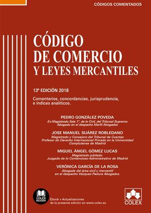 018 CÓDIGO DE COMERCIO Y LEYES MERCANTILES