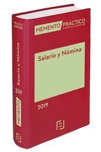019 SALARIO Y NÓMINA -MEMENTO PRACTICO