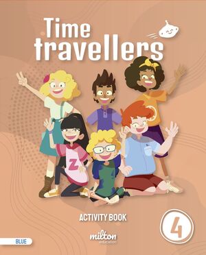 022 4EP WB TIME TRAVELLERS  BLUE ACTIVITY BOOK ENGLISH