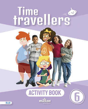 022 6EP WB TIME TRAVELLERS BLUE ACTIVITY BOOK ENGLISH