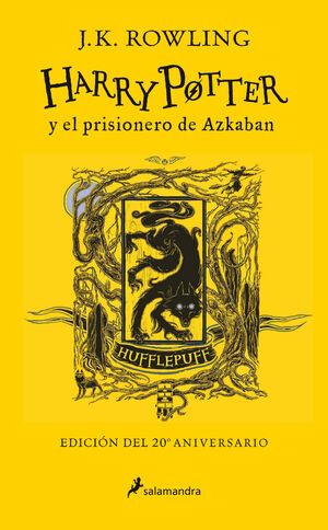 T3 HARRY POTTER Y EL PRISIONERO DE AZKABAN (EDICIÓN HUFFLEPUFF DEL 20º ANIVERSARIO)