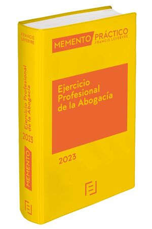 023 MEMENTO EJERCICIO PROFESIONAL DE LA ABOGACÍA 2023