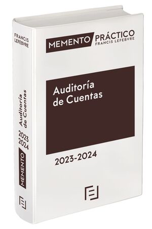 023 MEMENTO AUDITORÍA DE CUENTAS 2023-2024