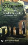 DON SANDALIO, JUGADOR DE AJEDREZ Y TRES HISTORIAS MAS