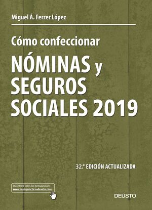 019 CÓMO CONFECCIONAR NÓMINAS Y SEGUROS SOCIALES