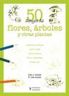 50 DIBUJOS DE FLORES, ARBOLES Y OTRAS PLANTAS