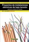 PROYECTOS DE INSTALACIONES ELECTRICAS DE BAJA TENSION: APLICACION