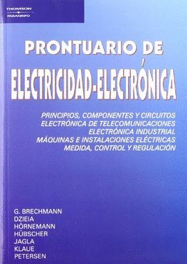PRONTUARIO ELECTRICIDAD-ELECTRONICA