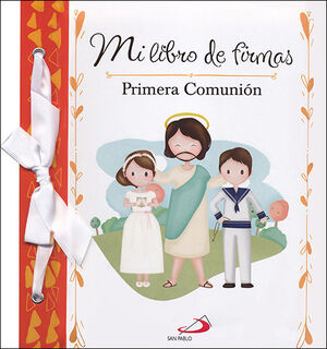 PRIMERA COMUNION:MI LIBRO DE FIRMAS.(NARANJA)