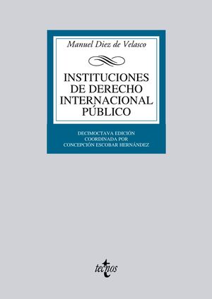 017 INSTITUCIONES DE DERECHO INTERNACIONAL PUBLICO 18ªEDICION