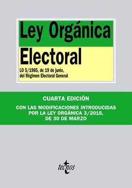 015 N361 LEY ORGÁNICA ELECTORAL