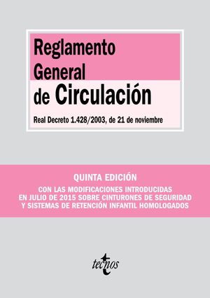 015 N281 REGLAMENTO GENERAL DE CIRCULACIÓN