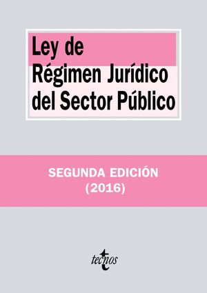 016 N507 LEY DE RÉGIMEN JURÍDICO DEL SECTOR PÚBLICO
