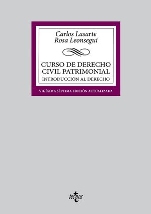 022 CURSO DE DERECHO CIVIL PATRIMONIAL INTRODUCCION AL DERECHO