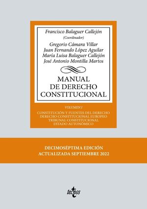 022 T1 MANUAL DE DERECHO CONSTITUCIONAL